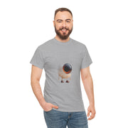 Custom T-Shirt - Whimsical Eye Graphic Unisex Heavy Cotton Tee by Mynameispod