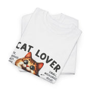 Custom T-Shirt - Whisker Giggles: Purrfectly Hilarious Cat Gear by Mynameispod