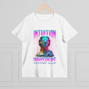 Custom T-Shirt - Whispers of Intuition Maple Tee for Women by Mynameispod