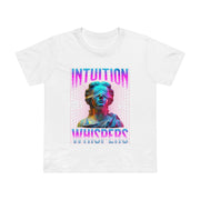 Custom T-Shirt - Whispers of Intuition Maple Tee for Women by Mynameispod