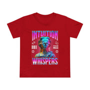 Custom T-Shirt - Whispers of Intuition Maple Tee for Women by Mynameispod