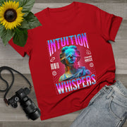 Custom T-Shirt - Whispers of Intuition Maple Tee for Women by Mynameispod